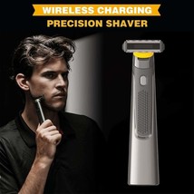 Wireless Rechargeable Precision Shaver Straight Shaver For Men Shaving Machine W - £12.86 GBP