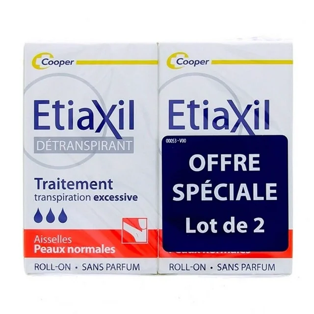 Etiaxil Roll-On Anti-Perspirant Deodorant-Normal Skin 2x15ml - $33.99