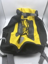 Overboard 25L Capacity Bag Waterproof Backpack Yellow Black Drybag Backpack - £39.22 GBP