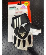 adidas Scorch Destroy 2 Youth Full Finger Lineman&#39;s Gloves, White/Black,... - €17,07 EUR