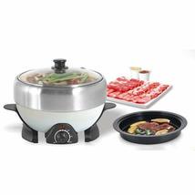 2.0 Qt NEC-202B Electric Shabu Shabu and Grill For Traveling, Party By C... - $1,095.80 MXN