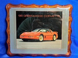 1986 Greenwood Corvetter Wood Epoxy Sealed Plaque - £58.89 GBP