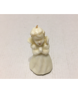 Vintage gurley novelty candle praying angel Christmas holiday decor - $19.75