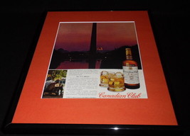 1980 Canadian Club Whisky Framed 11x14 ORIGINAL Vintage Advertisement - £27.35 GBP