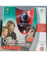 Logitech QuickCam Communicate STX Web Cam Plug and Play Factory Sealed - $380.59 MXN