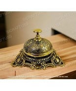 Campana de escritorio de latón macizo náutico victoriano, campana de... - £35.13 GBP+