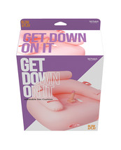 Get Down On It Inflatable Cushion w/Remote Controlled Dildo &amp; Wrist/Leg ... - £61.53 GBP