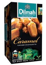 Dilmah Fun Tea, Caramel, Single Origin Pure Ceylon, 20 Count Individuall... - $16.32