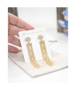 Kendra Scott Madelyn Pearl Fringe Drop Dangle Statement Earrings NWT - £98.30 GBP