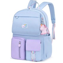 Cute  Children Bacpack Fashion Hit Color Middle School Student Book Bags for Tee - £95.23 GBP