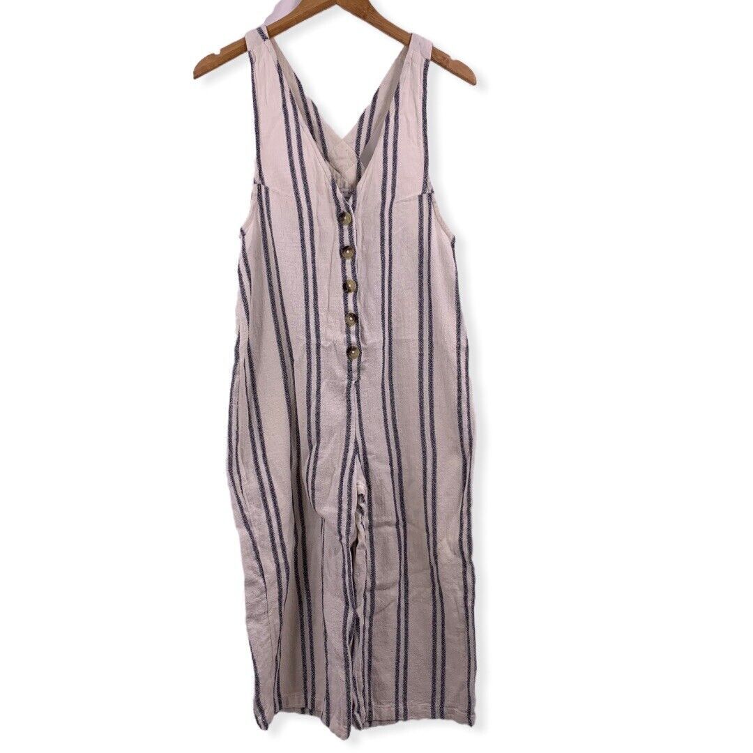 Primary image for Urban Outfitters Striped Jumper Overall Medium