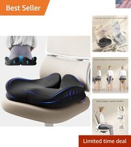 Seat Cushions for Office Chairs - Patented Coccyx Cushion for Tailbone P... - $97.33