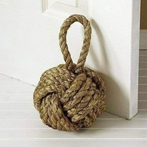 Medieval Epic Marseille Rope Knot Jute Rope Door Stopper Home Decor - £42.78 GBP