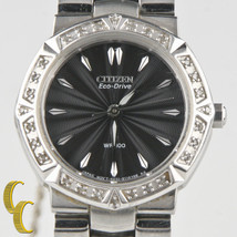 Citizen Lady&#39;s &quot;Eco-Drive&quot; Stainless Steel Wrist Watch Beautiful Gift for Her - £239.35 GBP