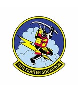 14th Fighter Squadron Patch - Wall Decal - Variety of Sizes Available - $75.24 MXN