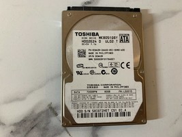 Toshiba MK8051GSY HDD2E24 D UL02 T 2.5 80GB Sata Hard Drive LD201D 0CM439 - £15.72 GBP