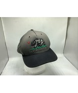 California Republic One Size Men Gray Black 100% Cotton Adjustable Baseb... - $15.99