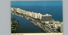 Vintage Fabulous Miami Beach Strip 1970&#39;s Postcard - £3.94 GBP