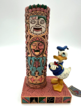 Disney Parks 50th Anniversary Jim Shore Donald Duck Enchanted Tiki Room Figure - £62.29 GBP
