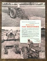 International Harvester IH McCormick Hay Machines 50&#39;s Mailer Brochure B... - $14.84