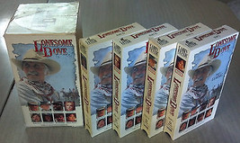 Lonesome Dove Box Set - Parts I-IV VHS 4-Tape Set Robert Duvall Tomy Lee Jones - £3.88 GBP