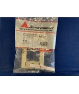 Siemon Company p/n: CT4-FP-20, CT FACEPLATE, SINGLE GANG, Accepts 2 Coup... - $29.90 MXN