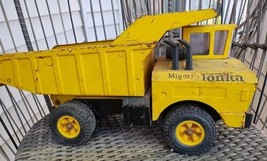 *Damaged Wheels* 1960s Mighty Tonka Pressed Steel Dump Truck 18&quot; - £101.40 GBP