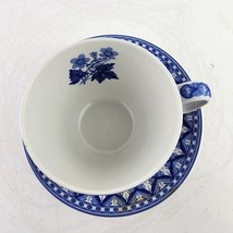 Spode Blue Room Geranium Blue Teacup &amp; Saucer NWT - £24.92 GBP