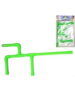 1 BRIGHT NEON GREEN 22 IN RIFLE &amp; 1 PINK PISTOL 16 IN MINI MARSHMALLOW G... - $178.56 MXN