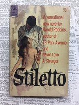 Stiletto by Harold Robbins - Dell First Edition C115 - 1960 Good - £11.77 GBP