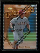 Vintage 1997 Topps Finest Refractor Baseball Card #193 Rusty Greer Rangers - £10.06 GBP