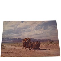 Postcard Historic Stage Coach Livery Stable Las Vegas Resort Hotel On Ride - £5.45 GBP