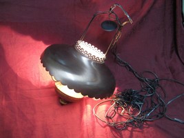 Vintage Chandelier Light Fixture Metal - Iron No Bulb Included - $640.42 MXN