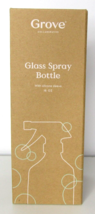 Grove Collaborative 16oz Glass Spray Bottle With Gray Silicone Sleeve New - £13.12 GBP