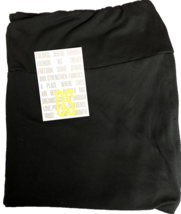 One pr. BRAND NEW LuLaRoe One Size (2-10) OS SOLID BLACK Leggings - $27.71