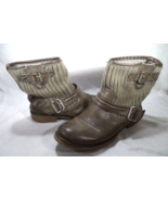 Dirty Laundry Women's Ankle Boot Booties Brown Size 9/10 Buckle Slip On - $15.79