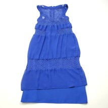 W118 by Walter Baker Womens Sleeveless Lace Sheath Dress Blue Size XS - £3.18 GBP