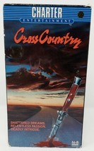 Cross Country (VHS, 1987) Suspense Thriller Murder Paul Lynch Nina Axelrod - £13.29 GBP
