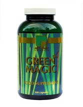 Green Magic Capsules - All Naturally Organic Superfood - £30.40 GBP