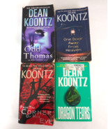 Lot Of 4 Novels By Dean Koontz Paperback Books - €11,78 EUR