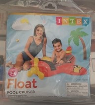INTEX Pool Cruiser Inflatable Air Plane, Pool Float Toy, Summer Water Toy - £13.16 GBP