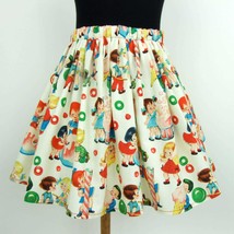 Vintage Candy Girls Pleated Aline Skirt - £15.92 GBP