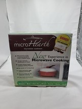 Microhearth Grill Bowl Round for Microwave Cooking Black New Open Box  - $59.38