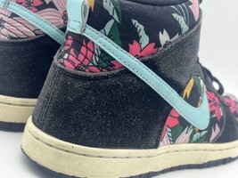 Nike Dunk High Aloha Floral Shoes 543242-009 Womens Size 8 *read* - £38.67 GBP