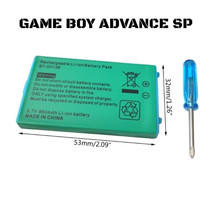 Battery for Game Boy Advance SP, replacement, rechargeable | FREE SHIPPING - £11.74 GBP