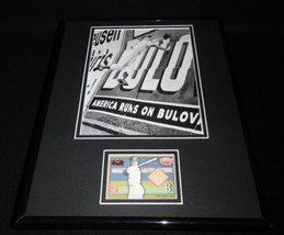 Duke Snider Framed 11x14 Game Used Pants &amp; Photo Display Dodgers - $74.24