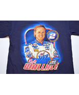 VTG Rusty Wallace Nascar 2000 Winston Cup Racing Schedule 2-Sided T Shir... - $390.97 MXN
