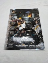 Deadzone War In Urban Battle Zones Miniature Rulebook - £35.60 GBP