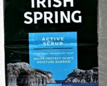 Irish Spring 6 Bars Active Scrub 12 Hr Fresh Deodorant Bar Soap - $19.99