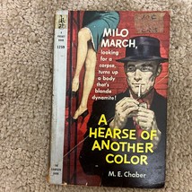 A Hearse of Another Color Mystery Paperback Book by M.E. Chaber Suspense 1959 - £9.77 GBP